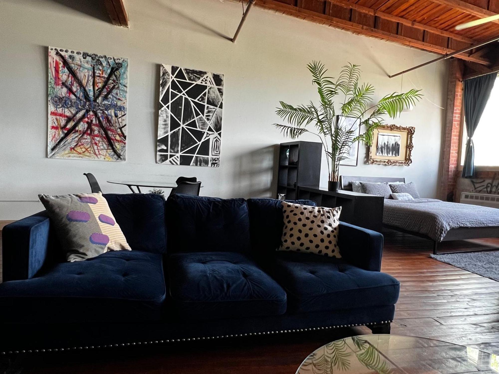420 Friendly Skyline View Downtown Loft Free Parking Apartment ดีทรอยต์ ภายนอก รูปภาพ